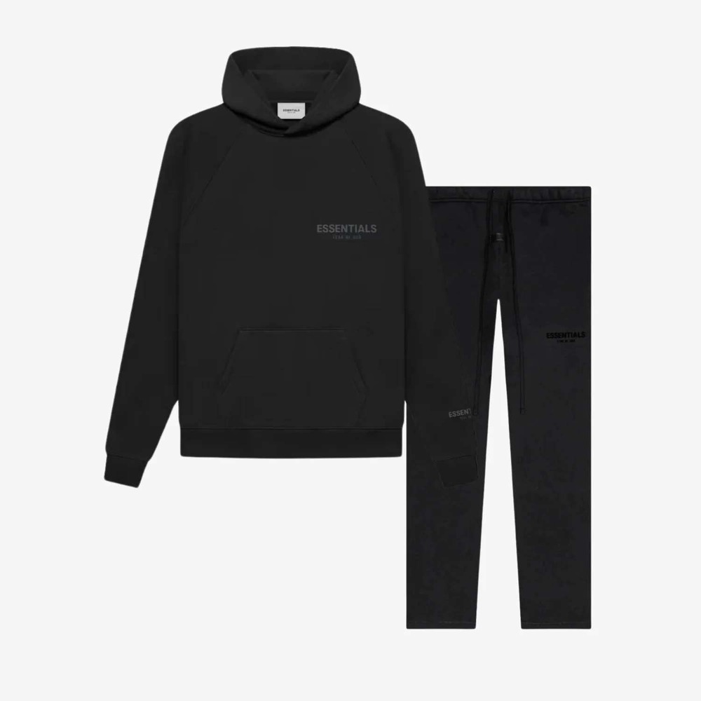 Fear of God Essentials Stretch Limo Hoodie & Sweatpants Set XL NWT